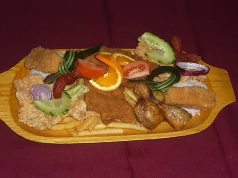 2 személyes vegyes sültes tál